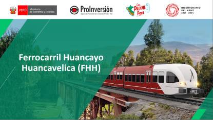 Proyecto Ferrocarril Huancayo Huancavelica - Tren Macho
